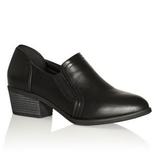 Cloudwalkers Black Heeled Boots